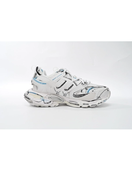 Balenciaga Track Black Graffiti Art 542436 W3SRA 9014