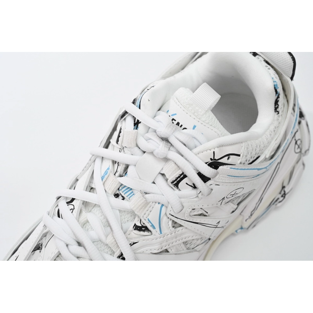 Balenciaga Track Black Graffiti Art 542436 W3SRA 9014