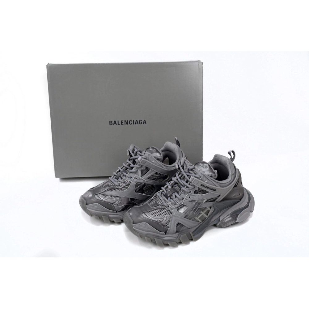 Balenciaga Track.2 Sneaker Clear Sole Grey 668823W3CT11800
