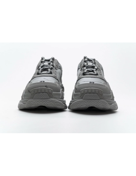 Balenciaga Triple S Allover Logo Gray 536737 W2FA1 1210