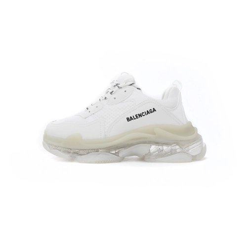 Balenciaga Triple S Clear Sole White 541624 W09E1 9000