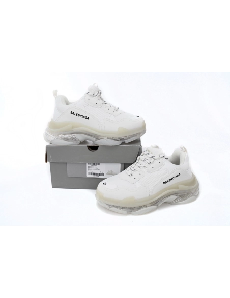 Balenciaga Triple S Clear Sole White 541624 W09E1 9000
