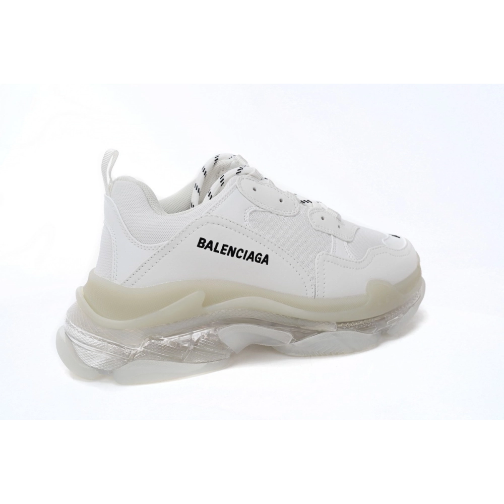 Balenciaga Triple S Clear Sole White 541624 W09E1 9000