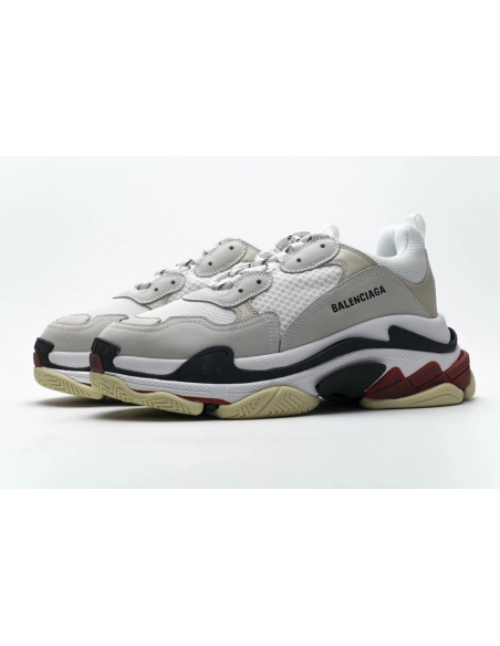 Balenciaga Triple S White Dark Grey Red 541624 W06E2 1790