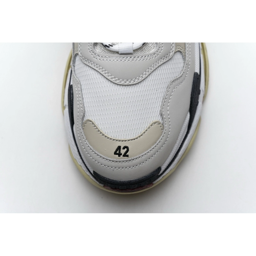 Balenciaga Triple S White Dark Grey Red 541624 W06E2 1790