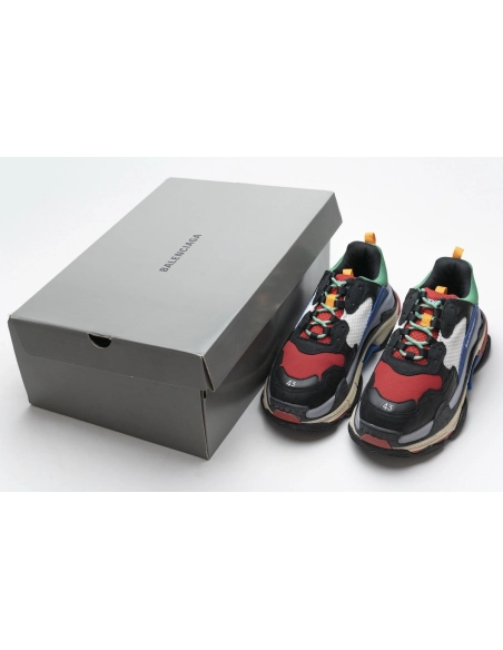 Balenciaga Triple S Green Red 490672 W09O5 1068