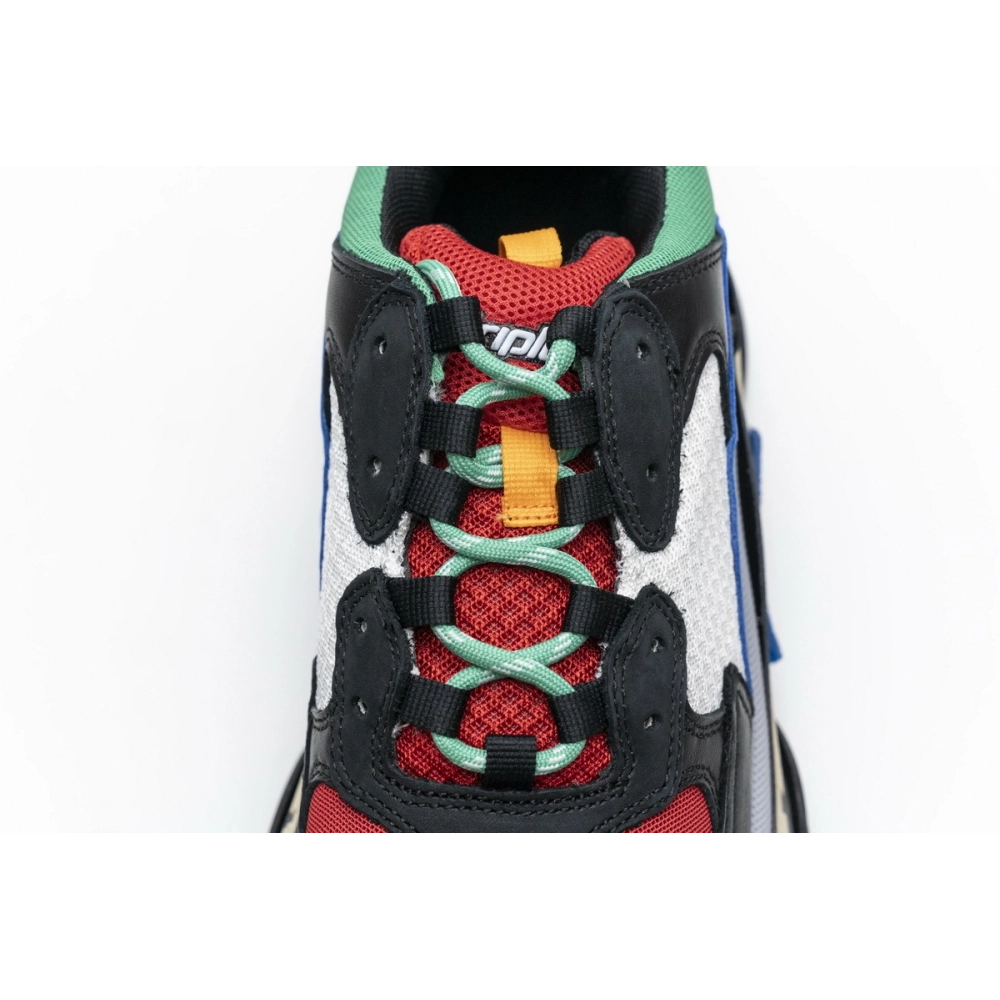 Balenciaga Triple S Green Red 490672 W09O5 1068