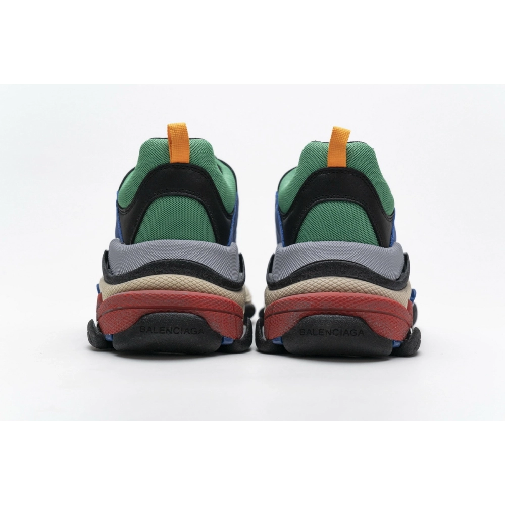 Balenciaga Triple S Green Red 490672 W09O5 1068