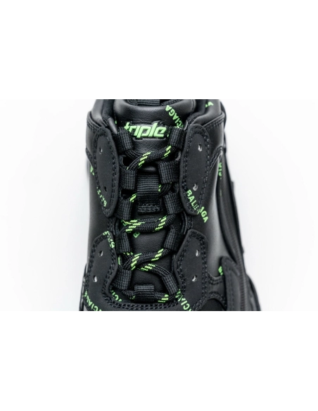 Balenciaga Triple S Letter Fluorescent Yellow 524039 W2FA1 7633