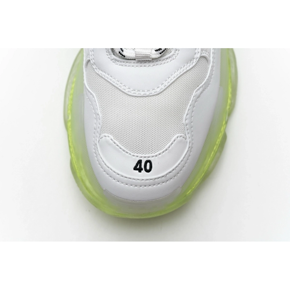 Balenciaga Triple S White Green 544351 W09E1 1331