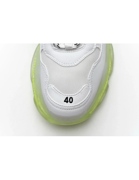 Balenciaga Triple S White Green 544351 W09E1 1331