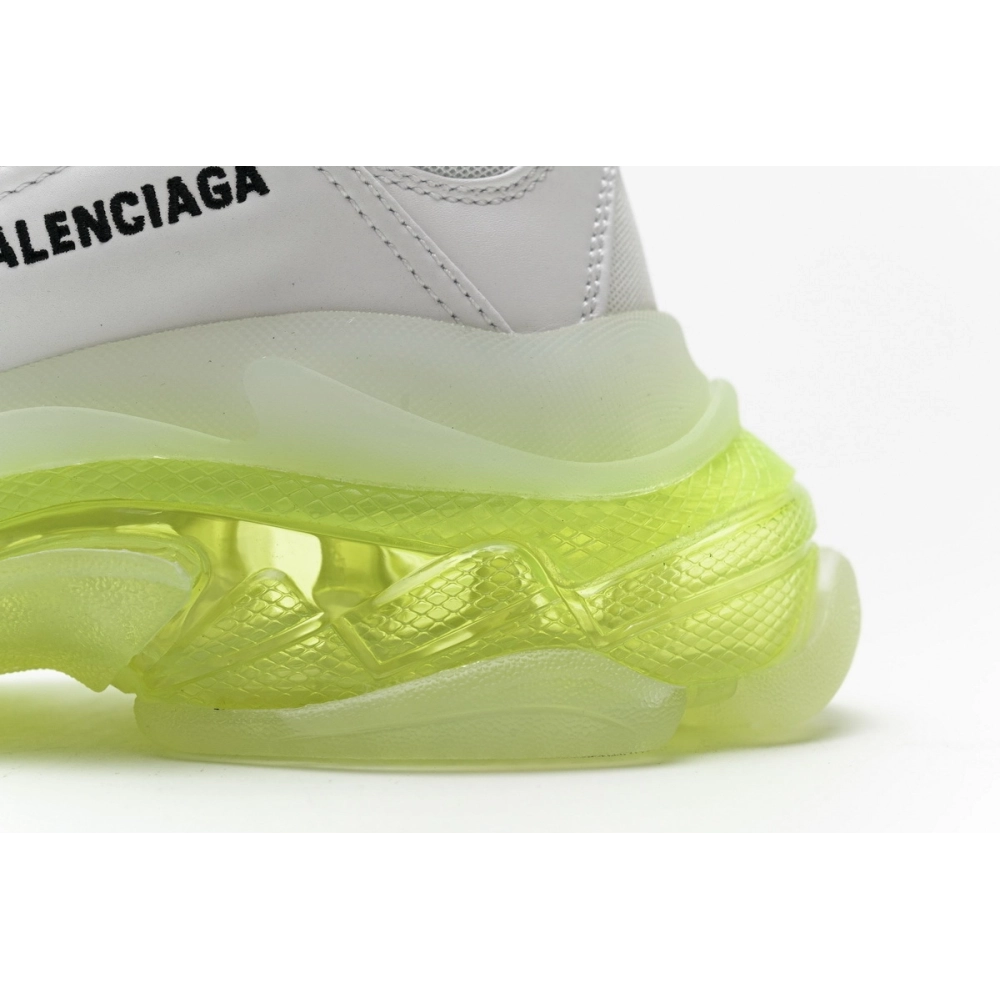 Balenciaga Triple S White Green 544351 W09E1 1331