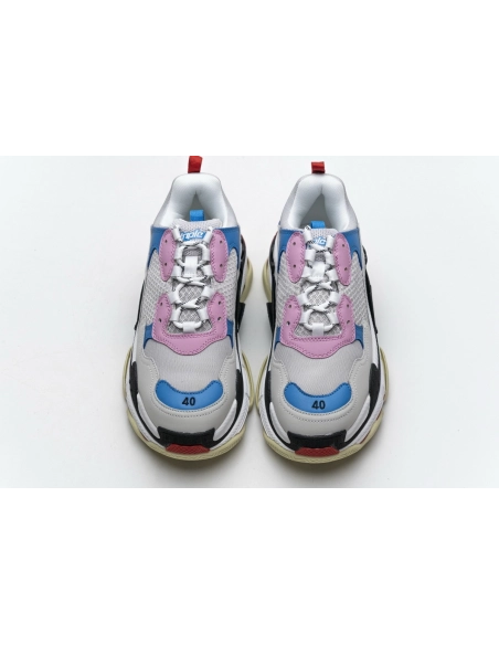 Balenciaga Triple S Pink Bright Blue 541624 W06E2 1150