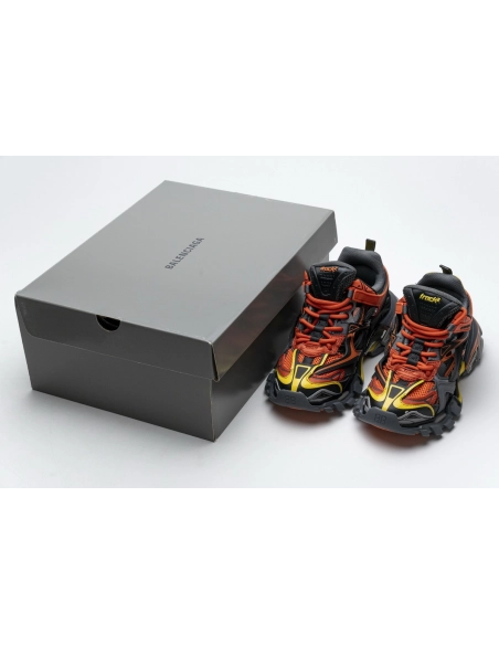 Balenciaga Track.2 Sneaker Black Orange 568614 W2GN8 2008