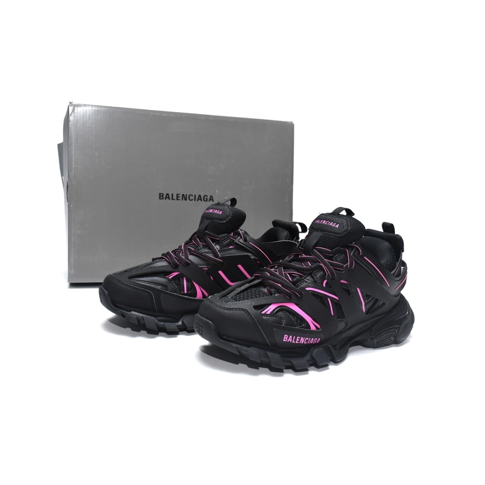 Balenciaga Track Washed Black Pink 542436W3AC21055