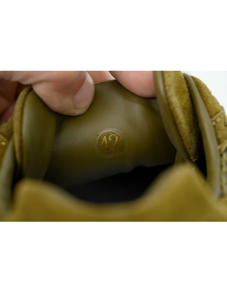 Bottega Veneta Orbit Sneakers Suede Green