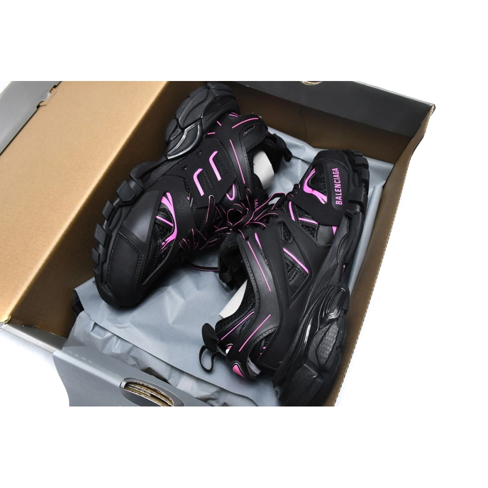 Balenciaga Track Washed Black Pink 542436W3AC21055