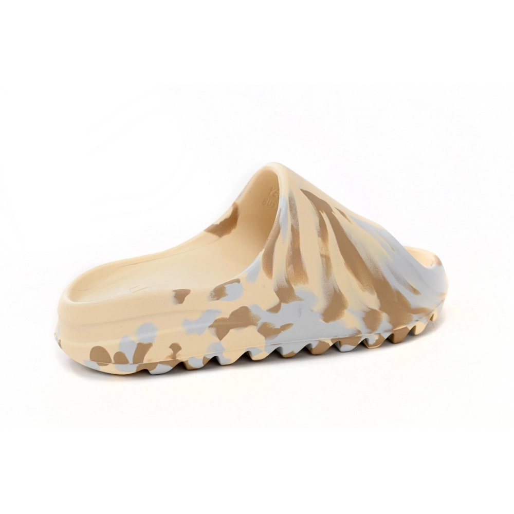 Adidas Yeezy Slide Enflame Oil Painting White Yellow GW1932