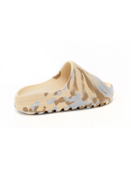 Adidas Yeezy Slide Enflame Oil Painting White Yellow GW1932