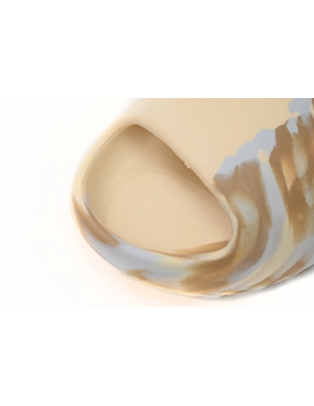 Adidas Yeezy Slide Enflame Oil Painting White Yellow GW1932