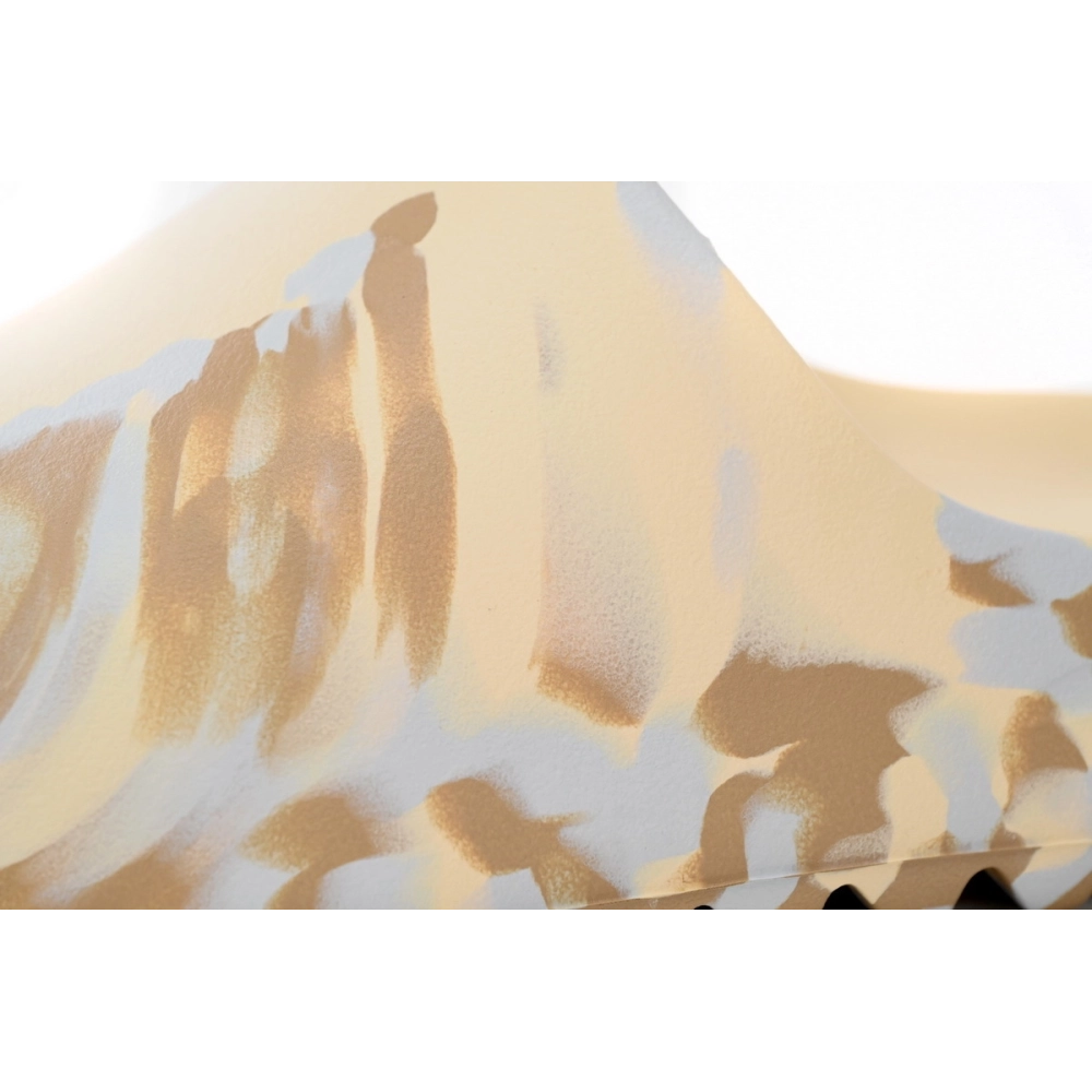 Adidas Yeezy Slide Enflame Oil Painting White Yellow GW1932