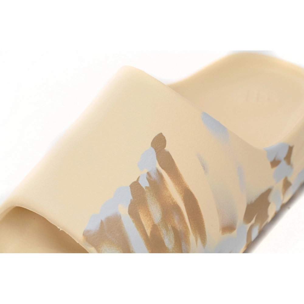 Adidas Yeezy Slide Enflame Oil Painting White Yellow GW1932