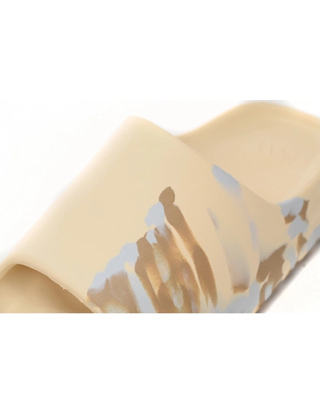 Adidas Yeezy Slide Enflame Oil Painting White Yellow GW1932