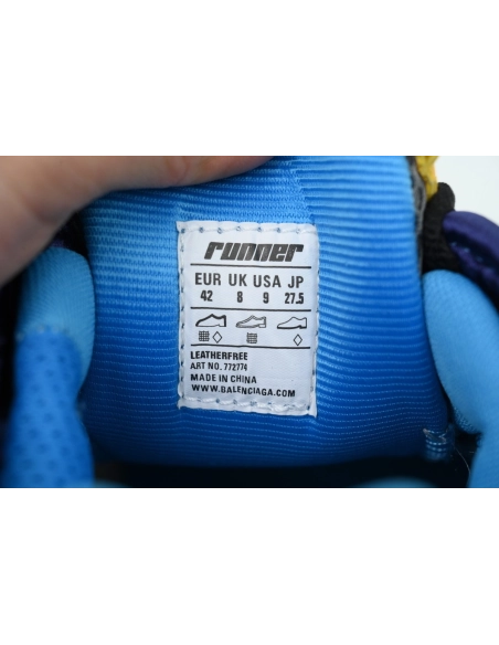 Balenciaga Runner Silver Gray 772774 W3RMU 1474