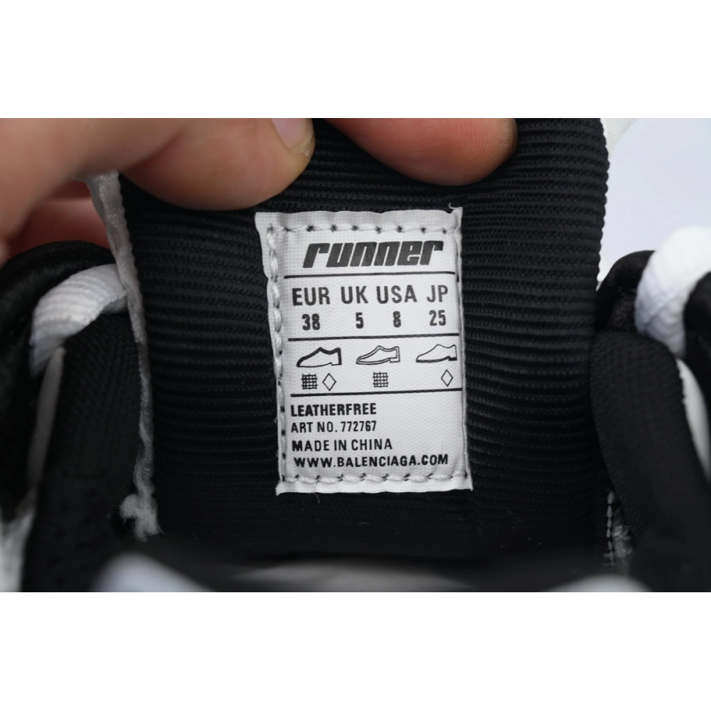 Balenciaga Runner Sneaker White Blue Yellow 772767 W3RNY 0213