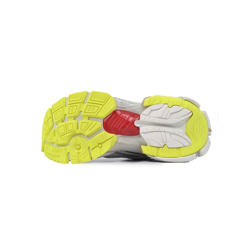 Balenciaga Runner Sneaker White Red And Gray Black 772767 W3RNY 0509