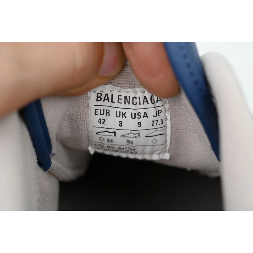 Balenciaga Hamptons Worn-out Trainers Navy Blue 841765 WCURS 4090