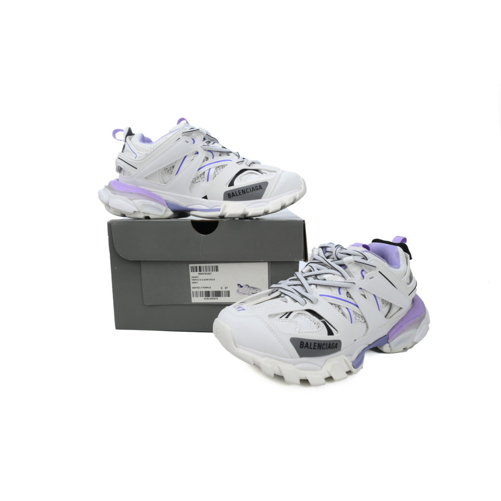 Balenciaga Track White Purple