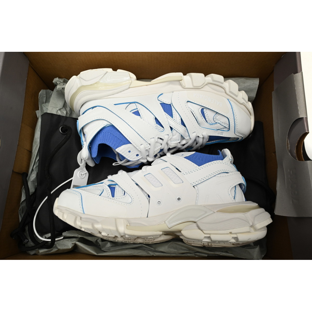 Balenciaga Track Tess S.White Blue 736328 W3SKC 9040