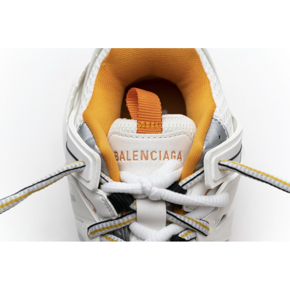Balenciaga Track White Orange LED 542436W1GB19059