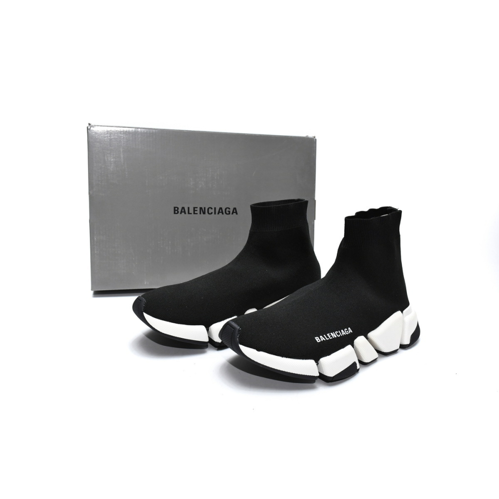 Balenciaga Speed 2.0 Black White 617239W17021015