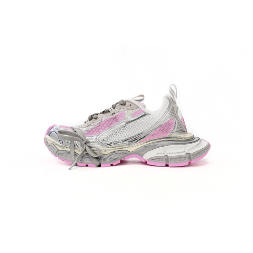 Balenciaga 3XL Sneaker in White Pink 734734W3XL59050