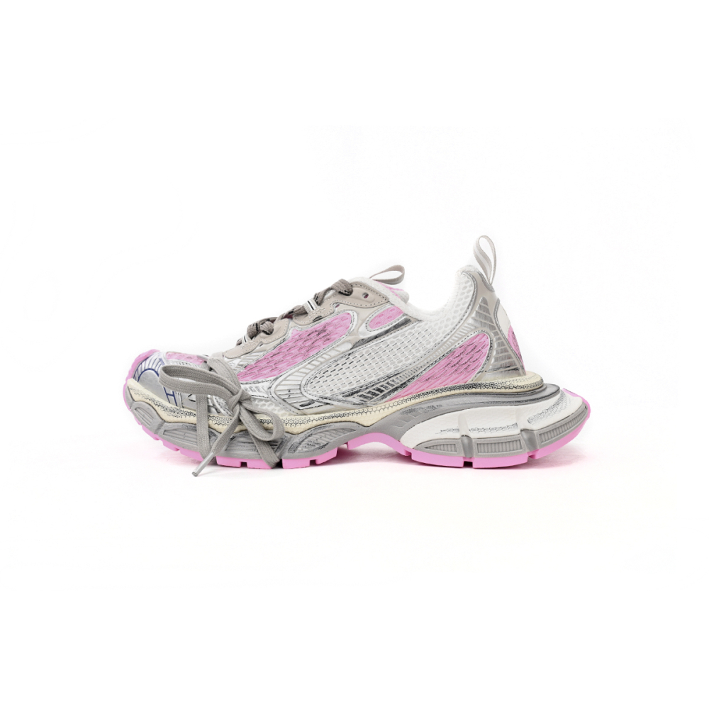 Balenciaga 3XL Sneaker in White Pink 734734W3XL59050
