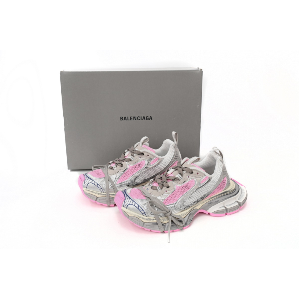 Balenciaga 3XL Sneaker in White Pink 734734W3XL59050