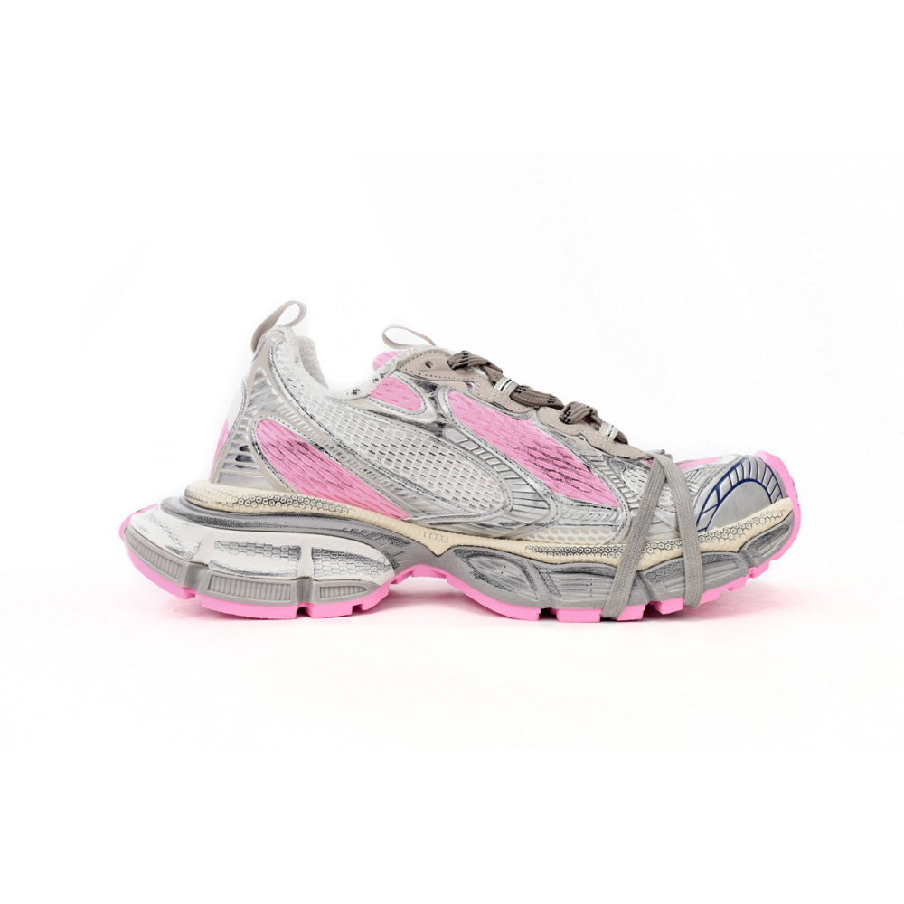 Balenciaga 3XL Sneaker in White Pink 734734W3XL59050