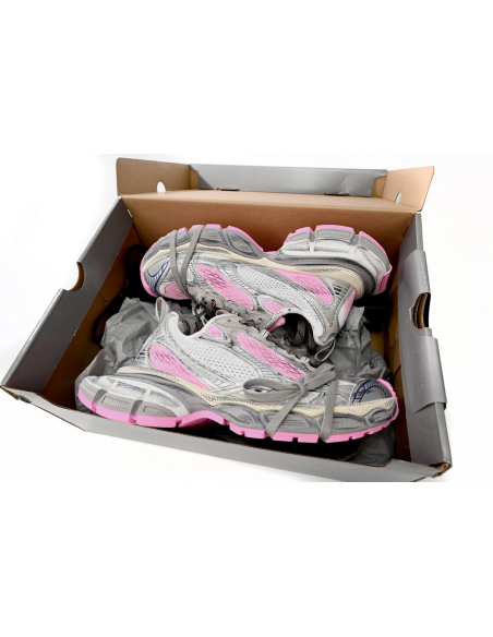 Balenciaga 3XL Sneaker in White Pink 734734W3XL59050