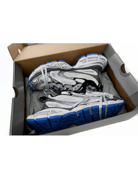 Balenciaga 3XL Sneaker in Black And White Blue 734734W3RB70226