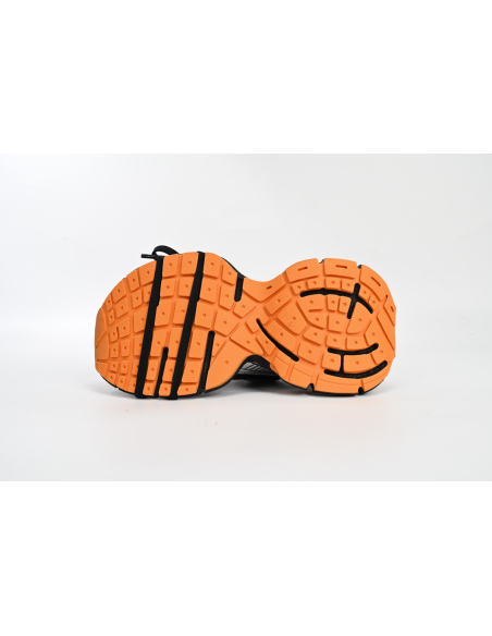 Balenciaga 3XL Sneaker in All Black Orange 734731W3XL31178