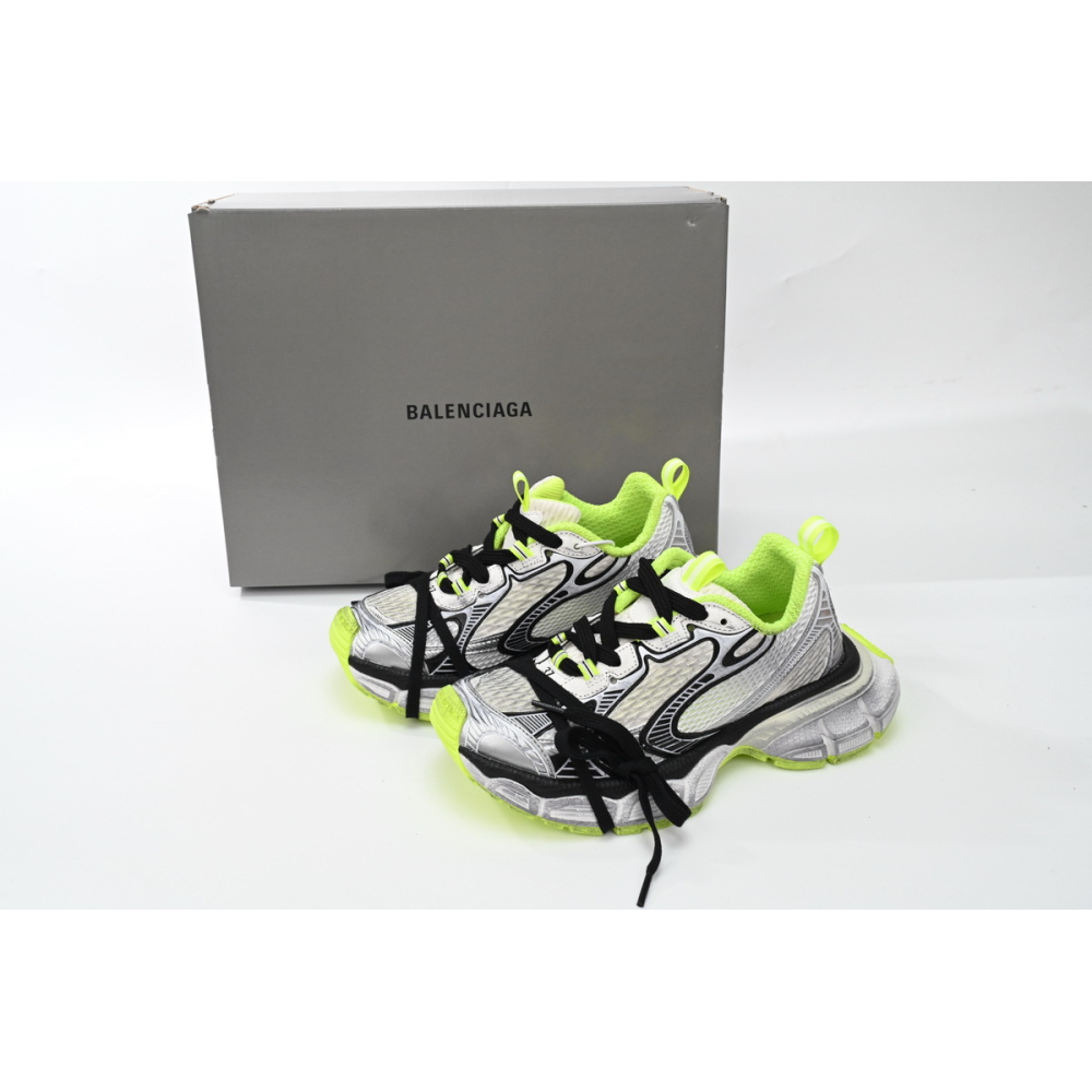 Balenciaga 3XL Sneaker in Black And White Yellow 734734W3XL69031