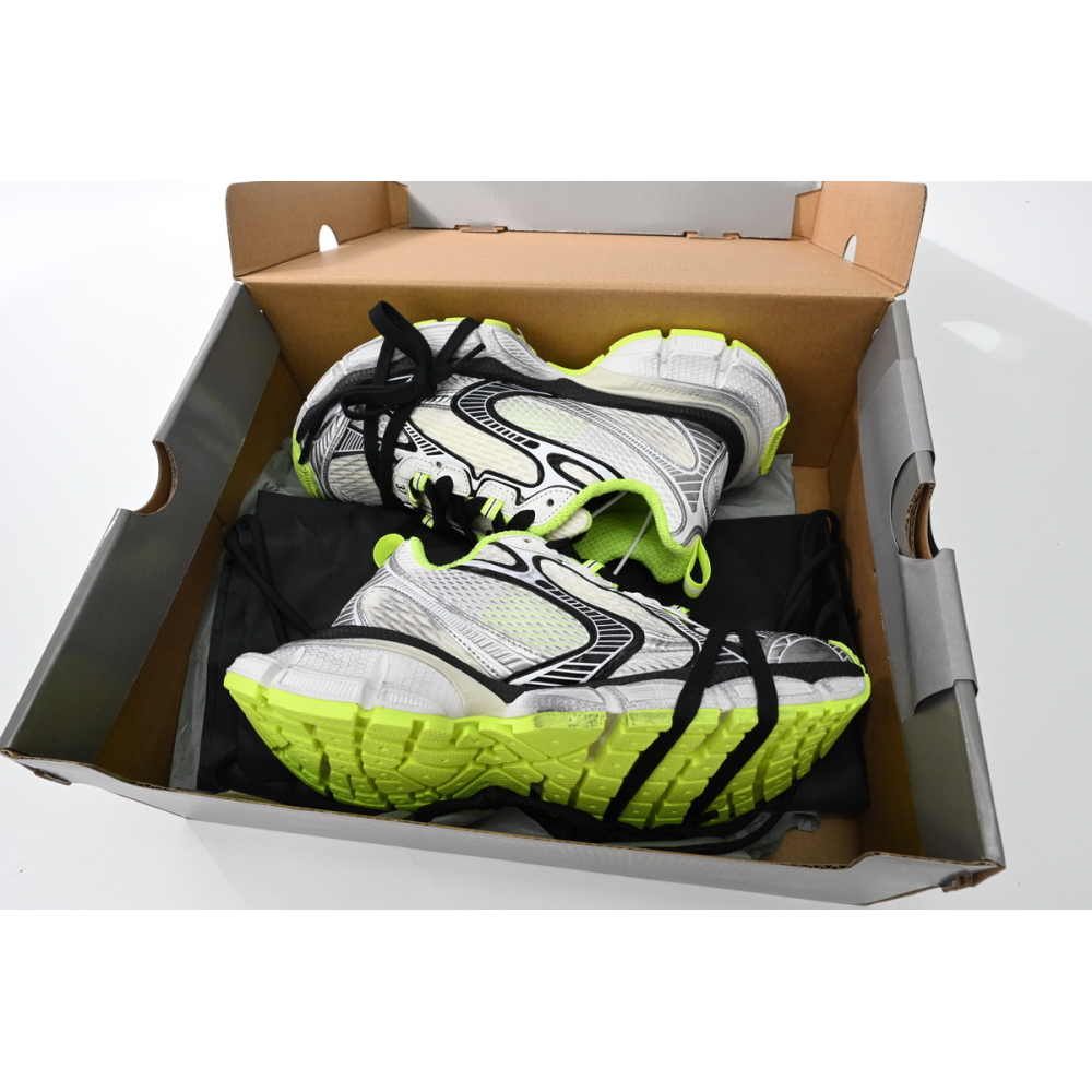 Balenciaga 3XL Sneaker in Black And White Yellow 734734W3XL69031