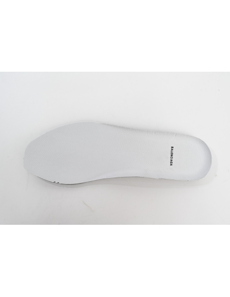 Balenciaga 3XL Sneaker in Silver Rice White Black 542229W1RB50352