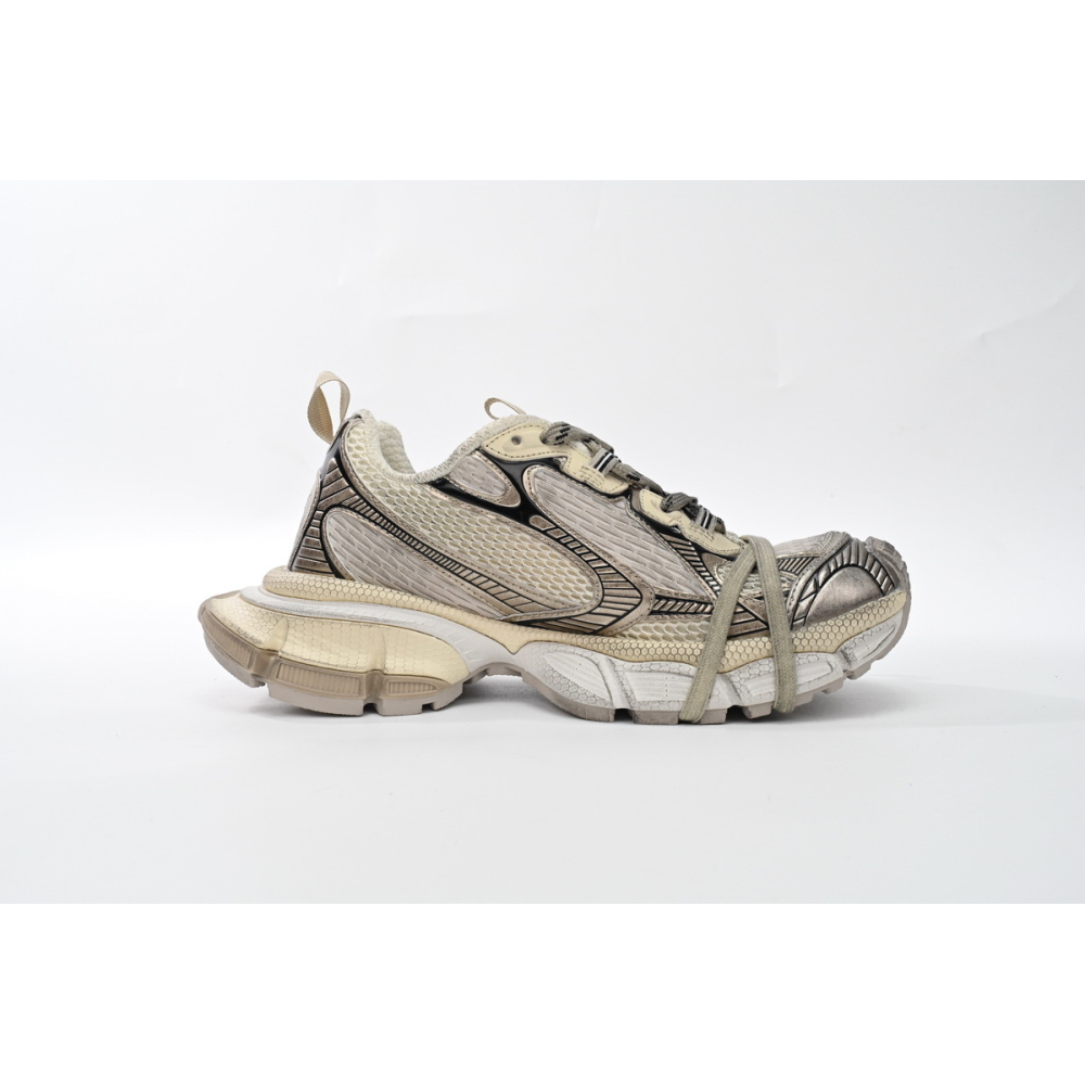 Balenciaga 3XL Sneaker in Black Gray White Gold 734734W3XL60185