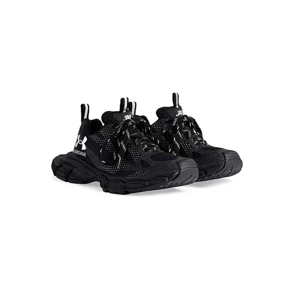 Balenciaga 3XL x Under Armour Knit Sneaker Black 814419 W3XUA 1090