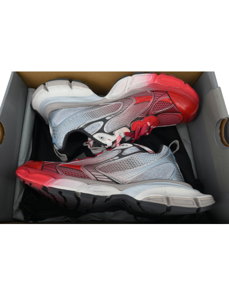 Balenciaga 3XL Sneaker Red Grey 734734 W3XTS 9461