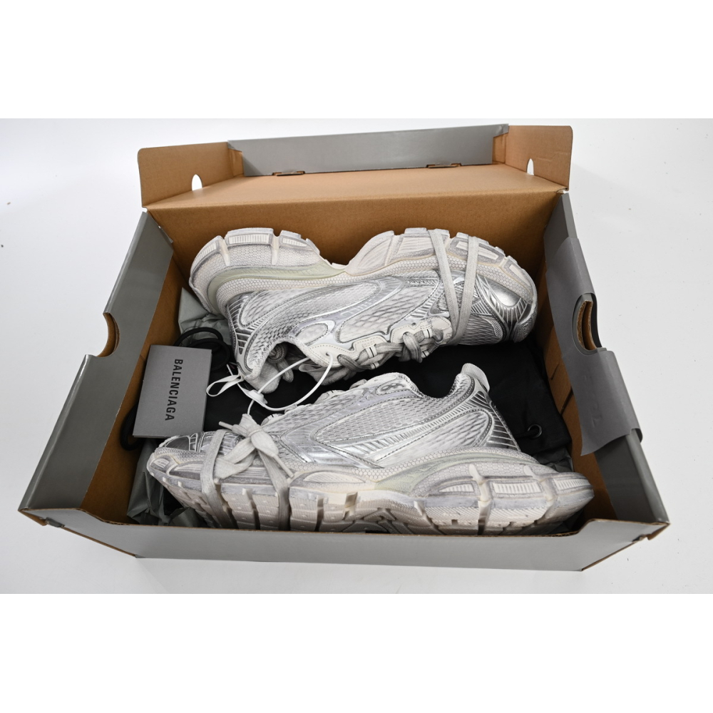 Balenciaga 3XL Sneaker Silver White 542229 W1RB5 0101