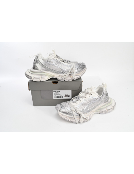 Balenciaga 3XL Sneaker Silver White 542229 W1RB5 0101